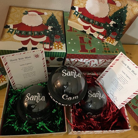 NEW‎ IN PACKAGE * SANTA CAM * SANTA CAMERA * CHRISTMAS SANTA CAM DECOR - Picture 3 of 10